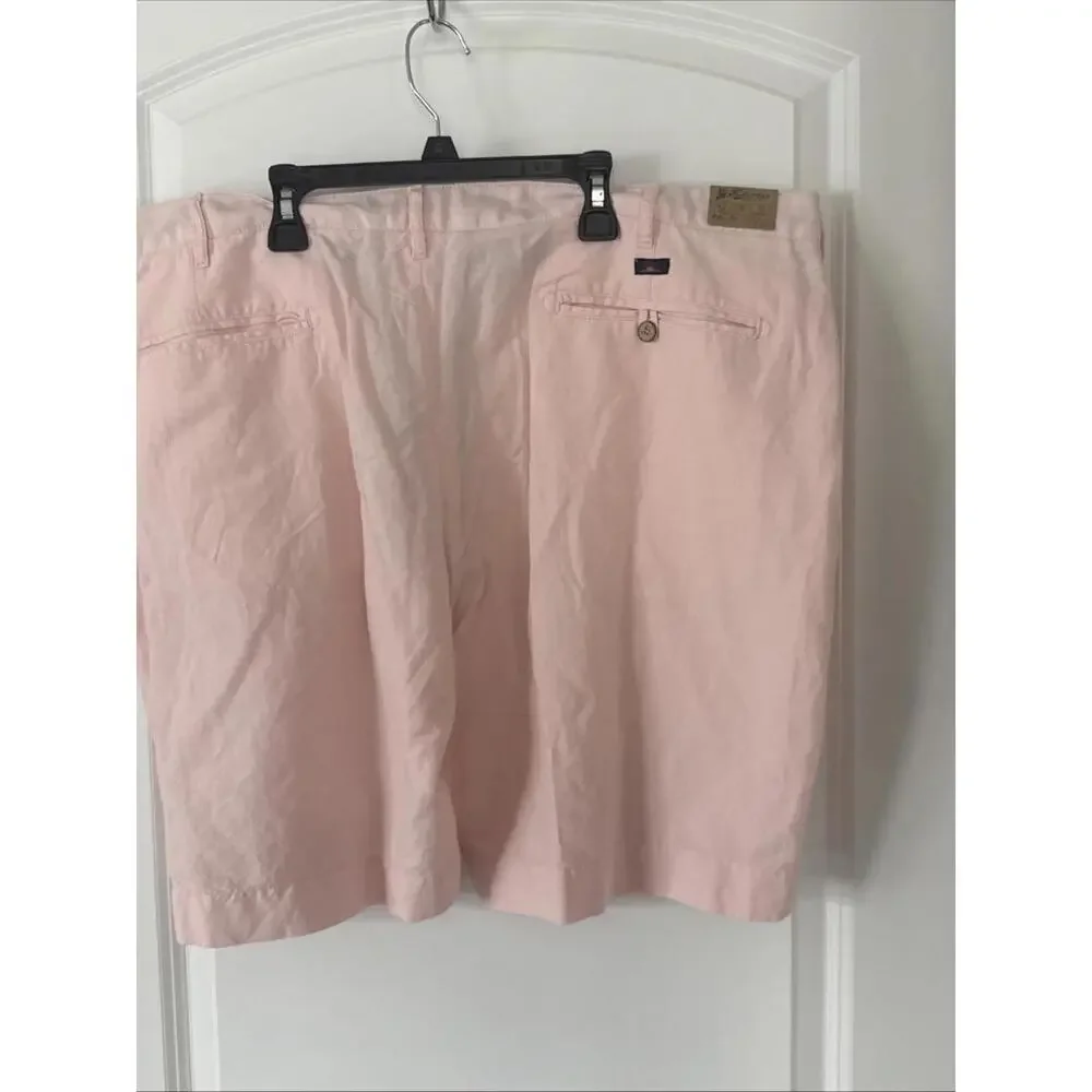Faherty Shorts Mens 42 Linen Blend Chino Casual 9